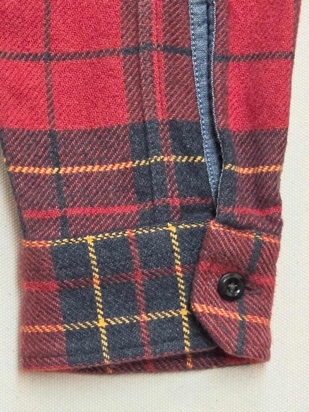J.Crew Wallace & Barnes Flannel Plaid Work Shirt L